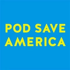 The logo for Pod Save America