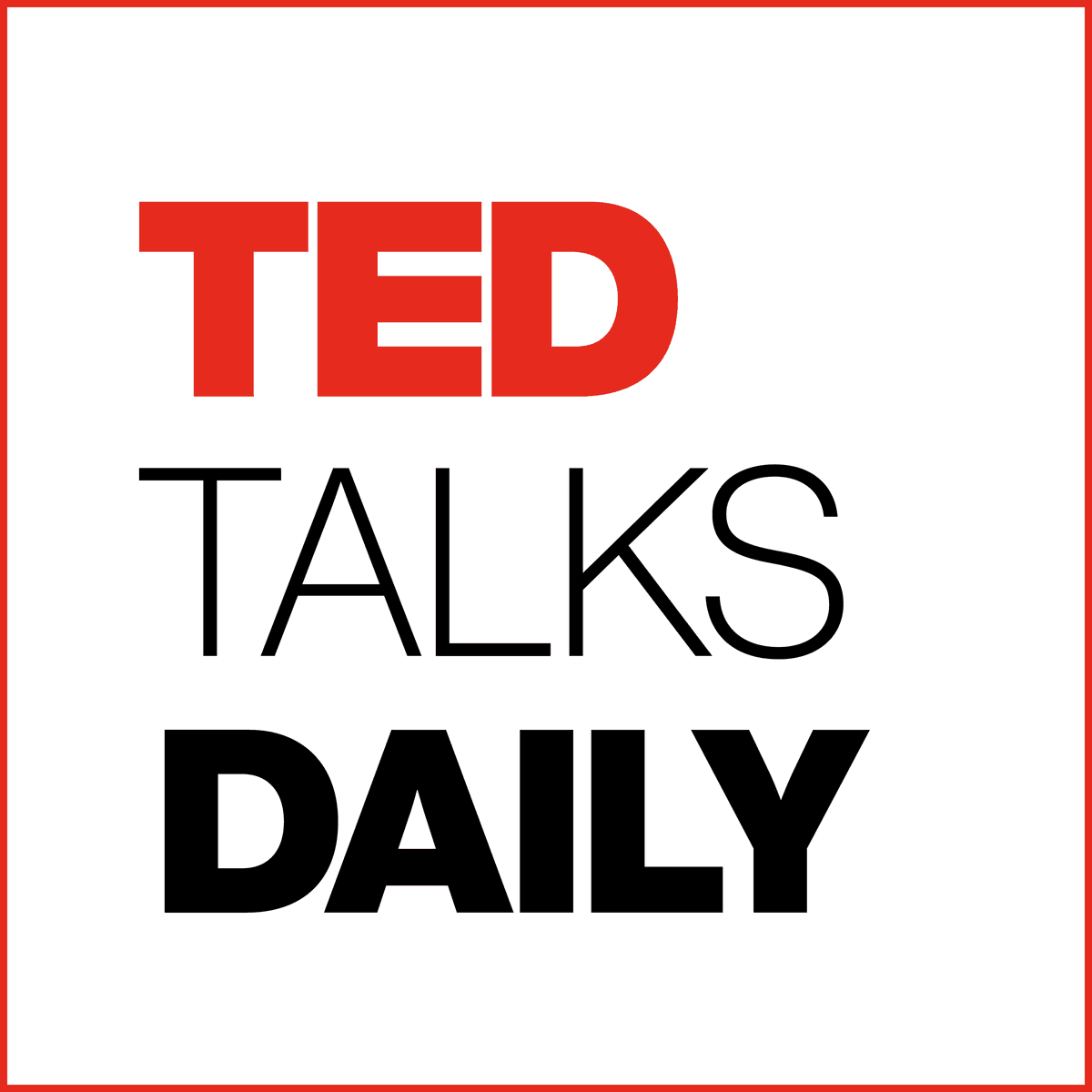 The logo for TED Talks Daily